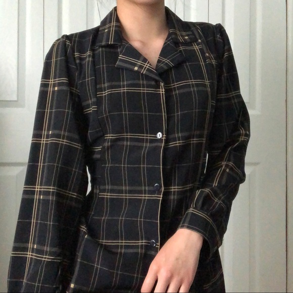 HAZ Studio - Yesstyle Plaid Shirt Dress - Picture 3 of 14